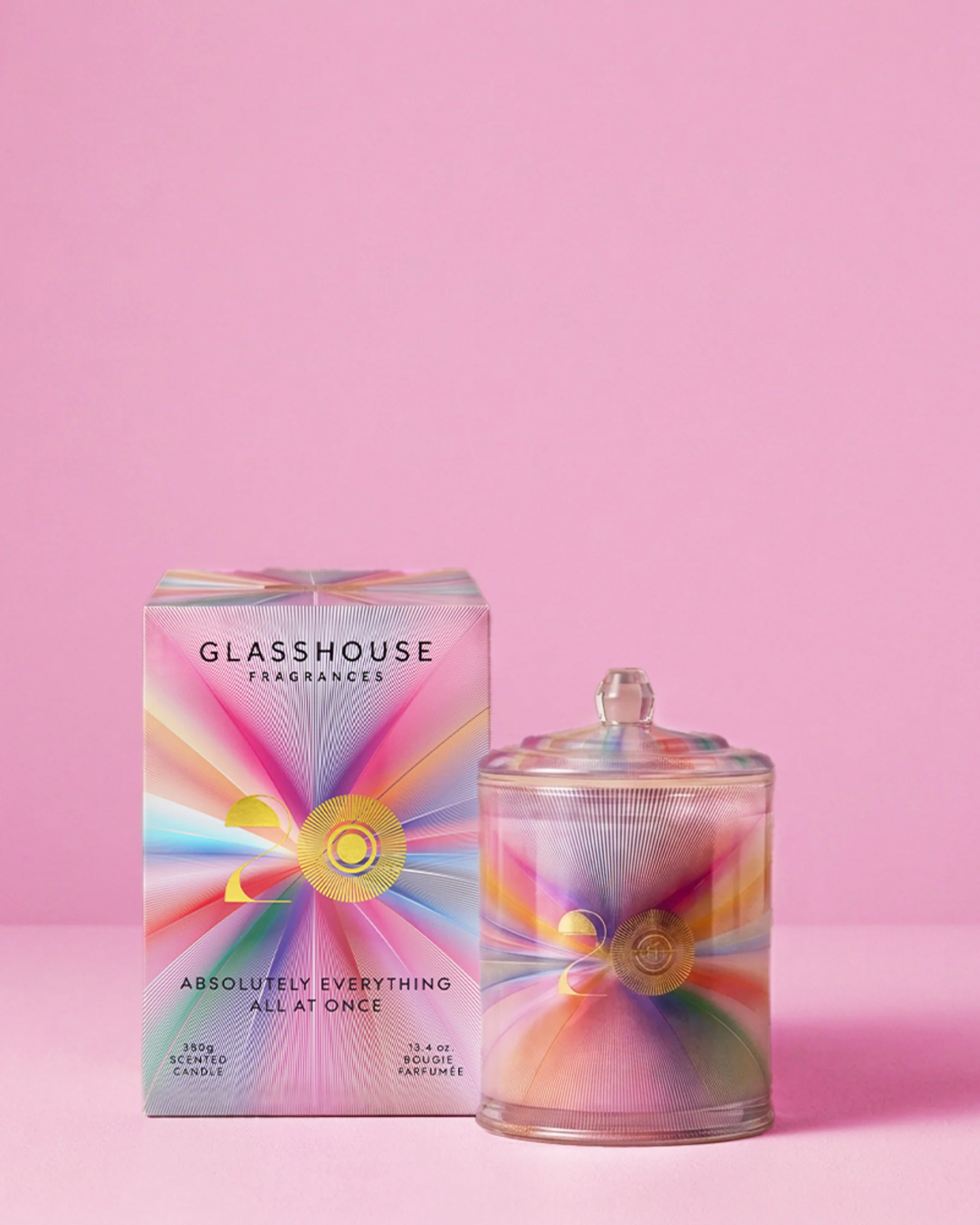 LIMITED EDITION 380g soy candle - 20 Year Anniversary Candle "Absolutely Everything all at Once" - Image 3