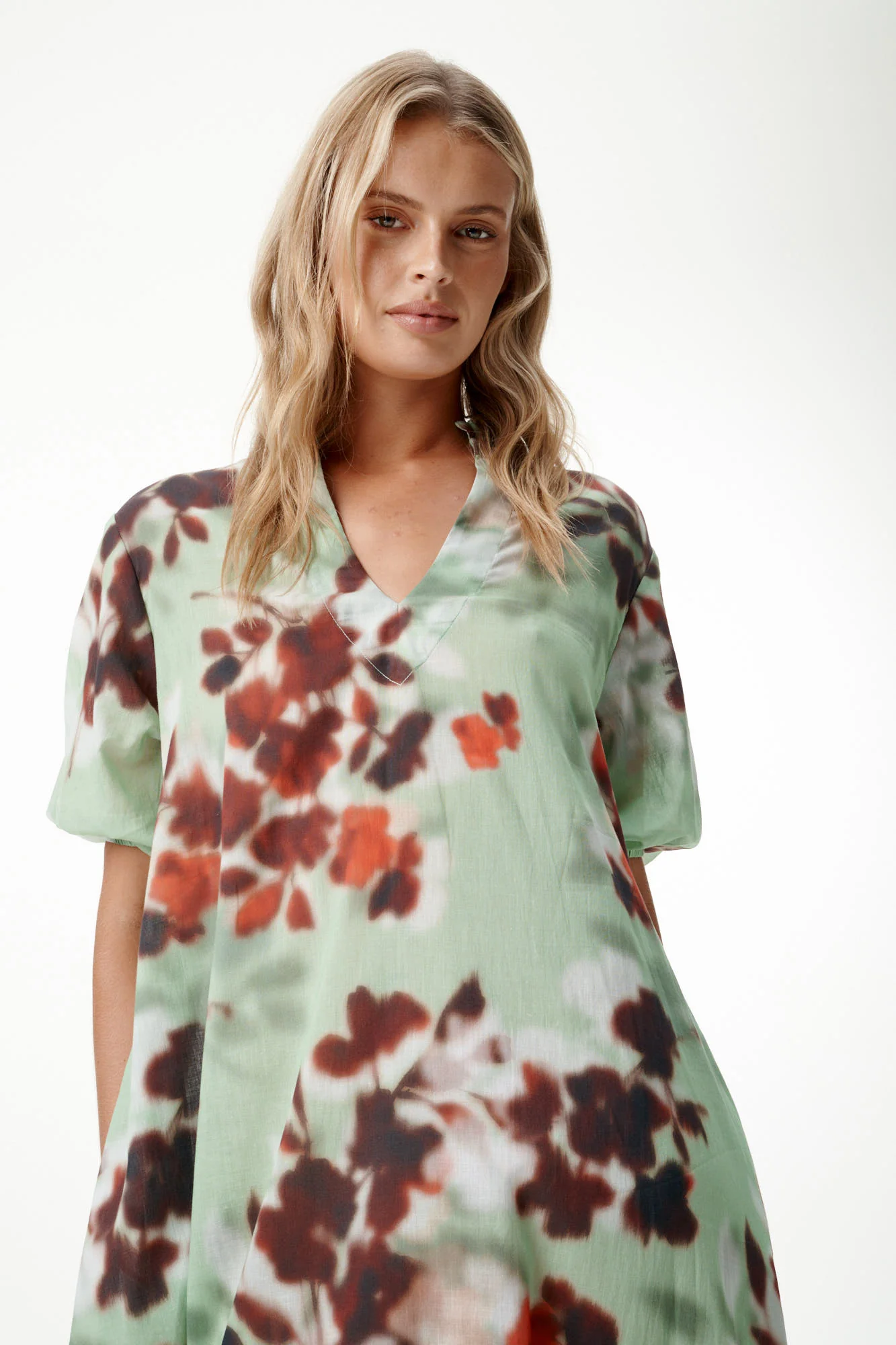 Long Grace Pistachio Haze Cotton - Image 3