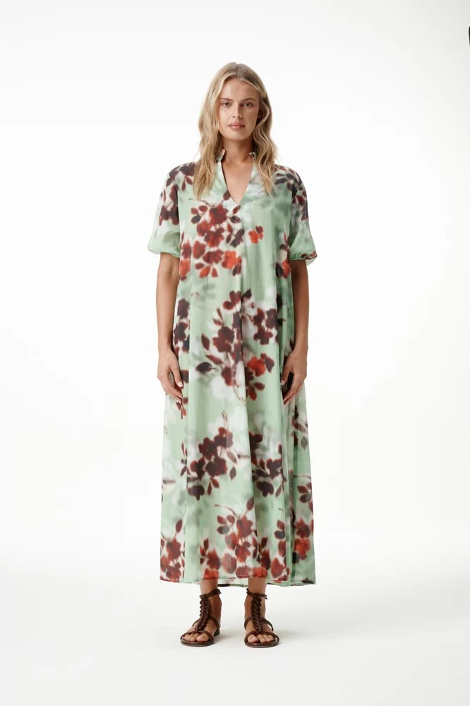 Long Grace Pistachio Haze Cotton - Image 2