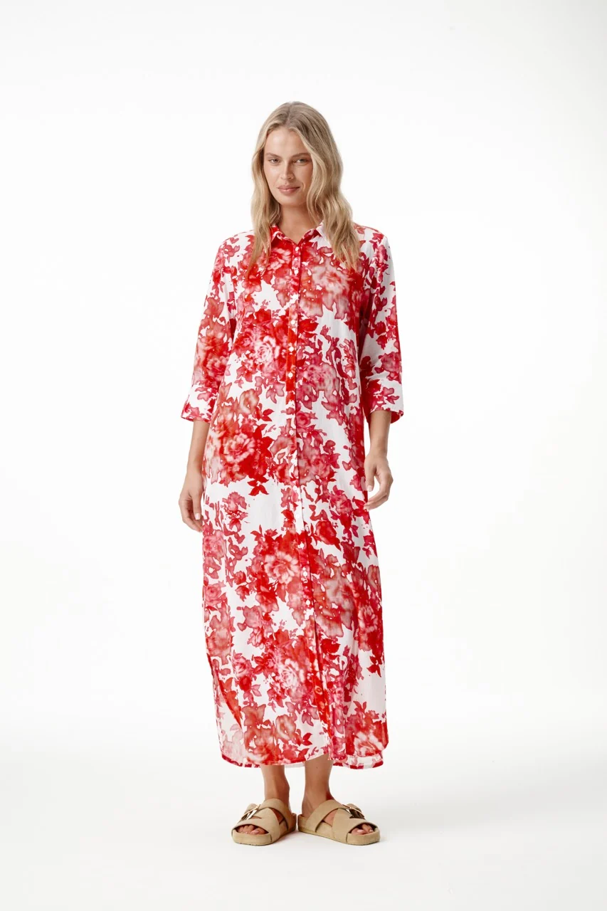 LONG DAISY ROSE BLANC COTTON WHITE - Image 3