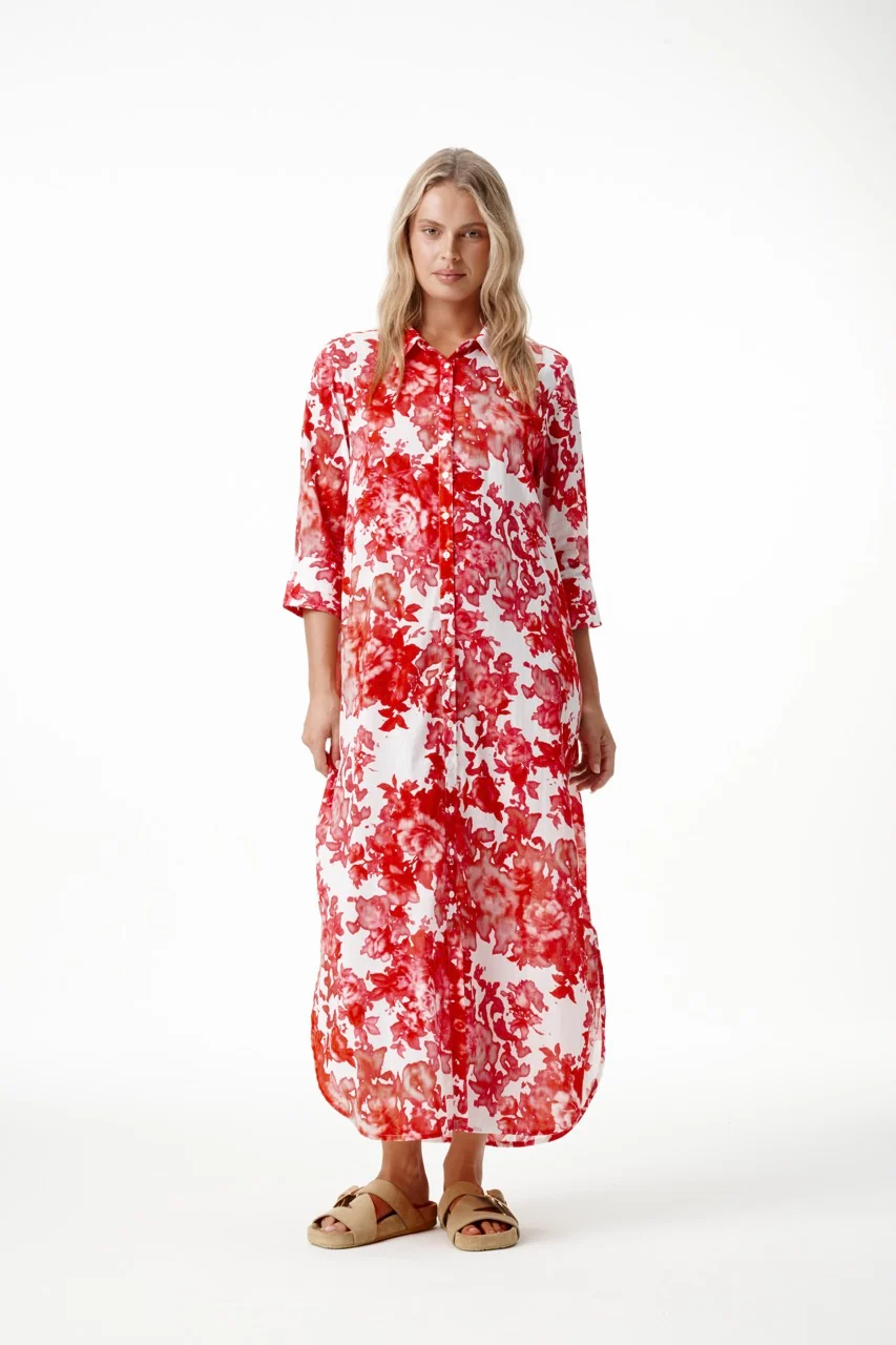LONG DAISY ROSE BLANC COTTON WHITE - Image 2